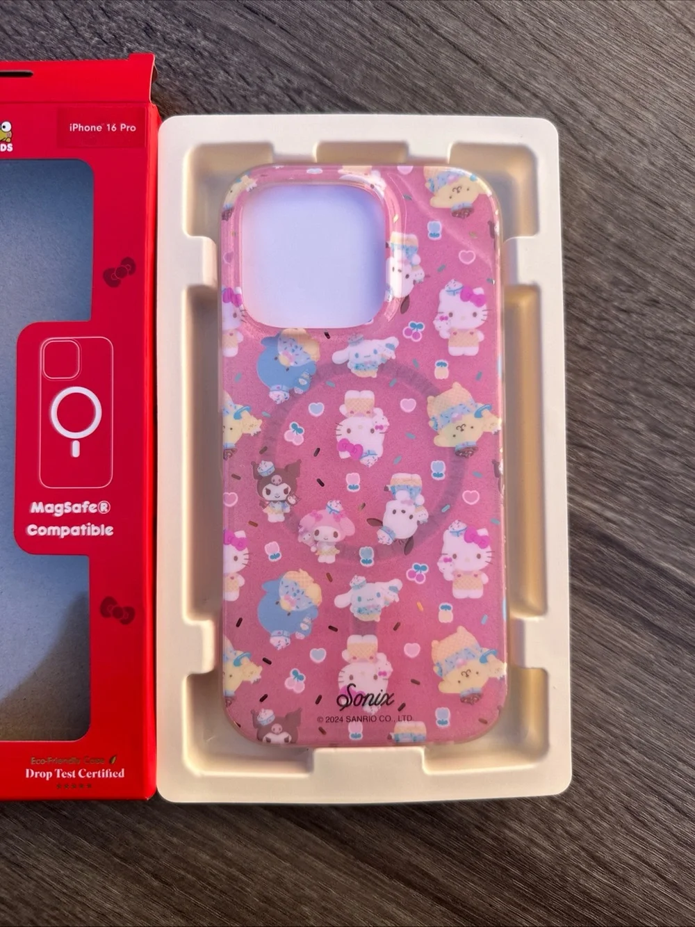 Sonix Hello Kitty & Friends Pink MagSafe iPhone 16 Pro Case